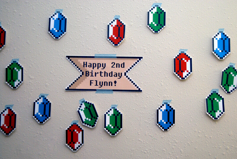 Zelda Birthday Party