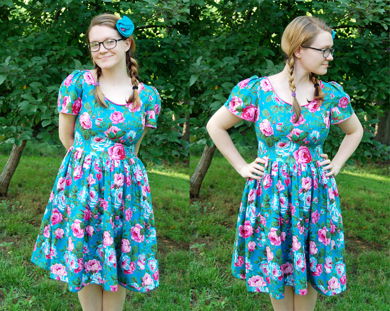 Grandma’s Couch – Dress Restyle | FlavorPink